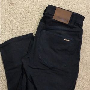 Volcom men’s black jeans BNWOT 30